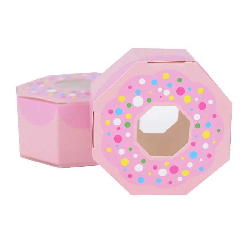 Caja Donut Rosa